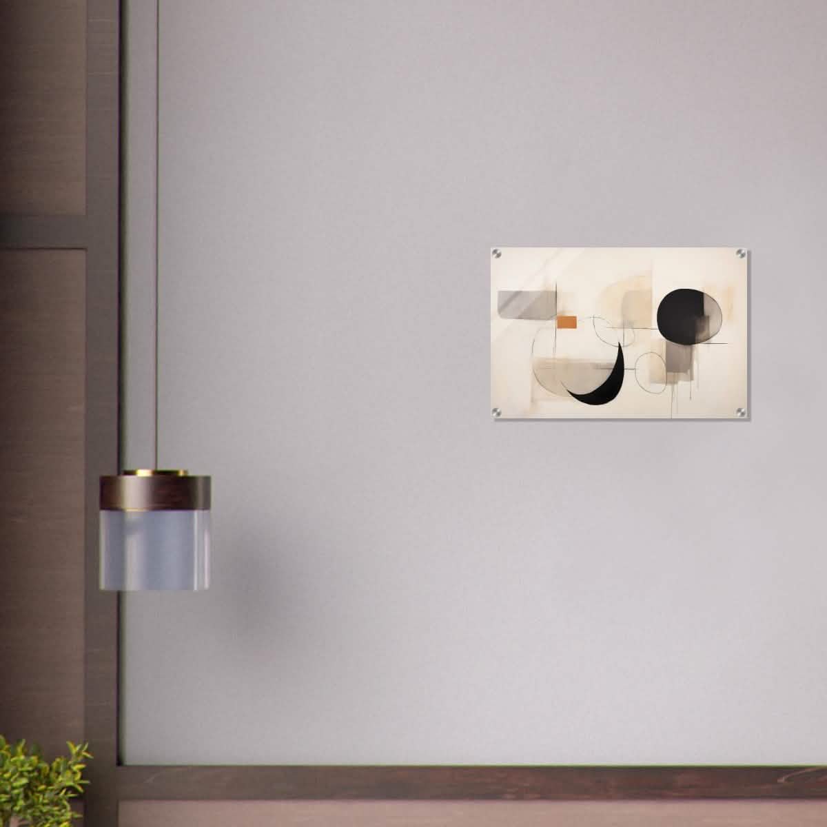 Da Vinci Abstract Modern Wall art - Acrylic Print - 40x60 cm / 16x24″ -