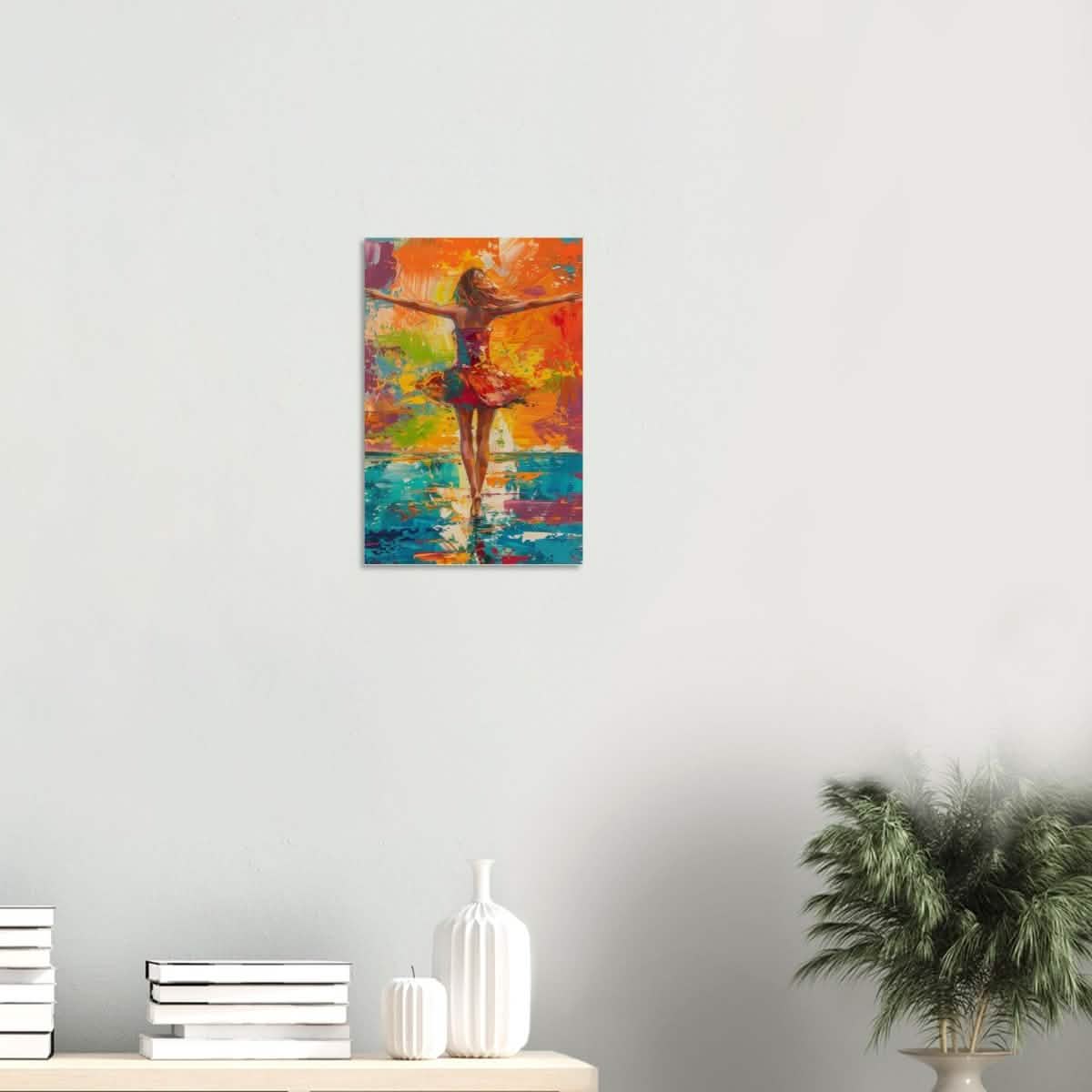 Da Vinci Abstract Modern Wall art - Wood Prints - 30x45 cm / 12x18″ - 10 mm
