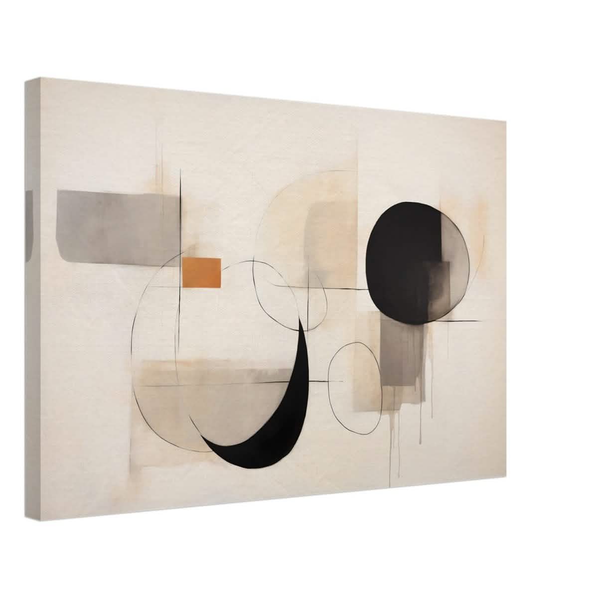 Da Vinci Abstract Modern Wall art - Canvas - 40x60 cm / 16x24″ - Slim