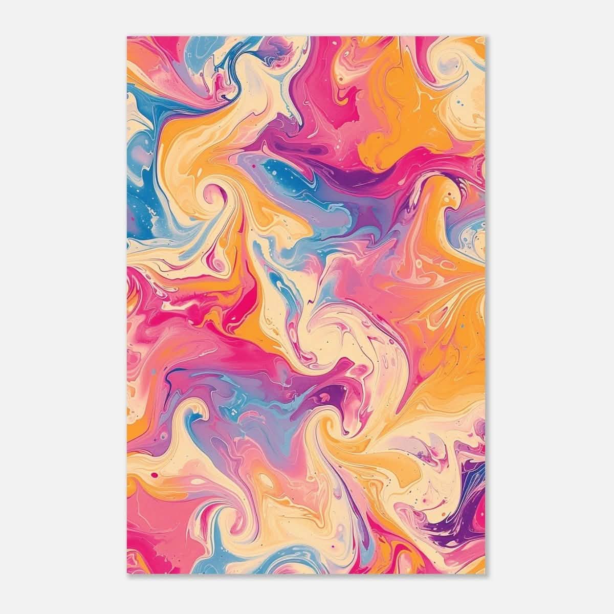 Da Vinci Abstract Modern Wall Art - Aluminum Print - 40x60 cm / 16x24″ -