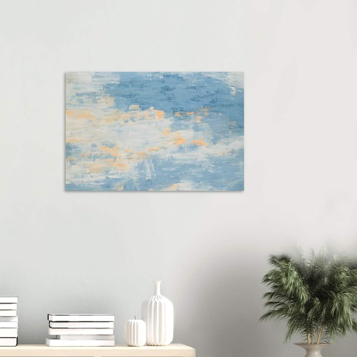 Da Vinci Abstract Modern Wall Art - Wood Prints - 50x75 cm / 20x30″ - 10 mm