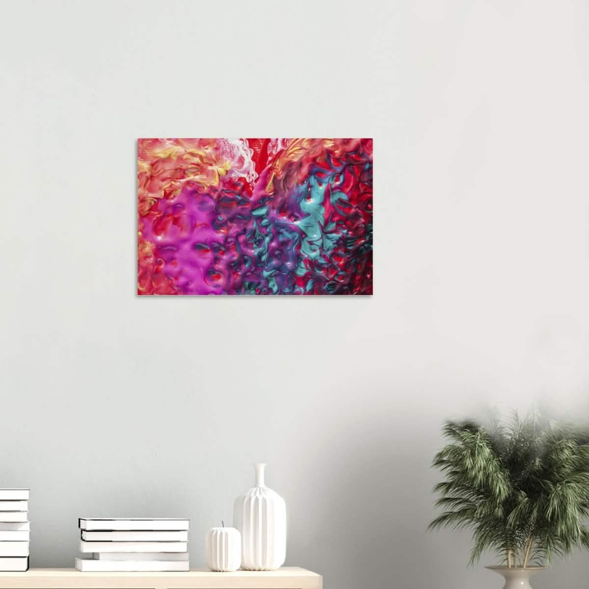 Da Vinci Abstract Wall Art | Designer's Pick - Wood Prints - 40x60 cm / 16x24″ - 20 mm