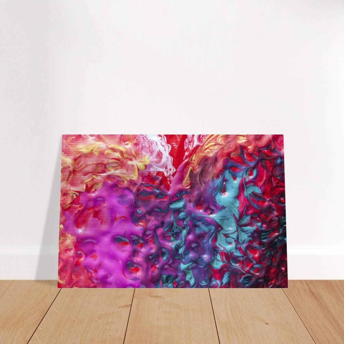 Da Vinci Abstract Wall Art | Designer's Pick - Brushed Aluminum Print - 60x90 cm / 24x36″ -