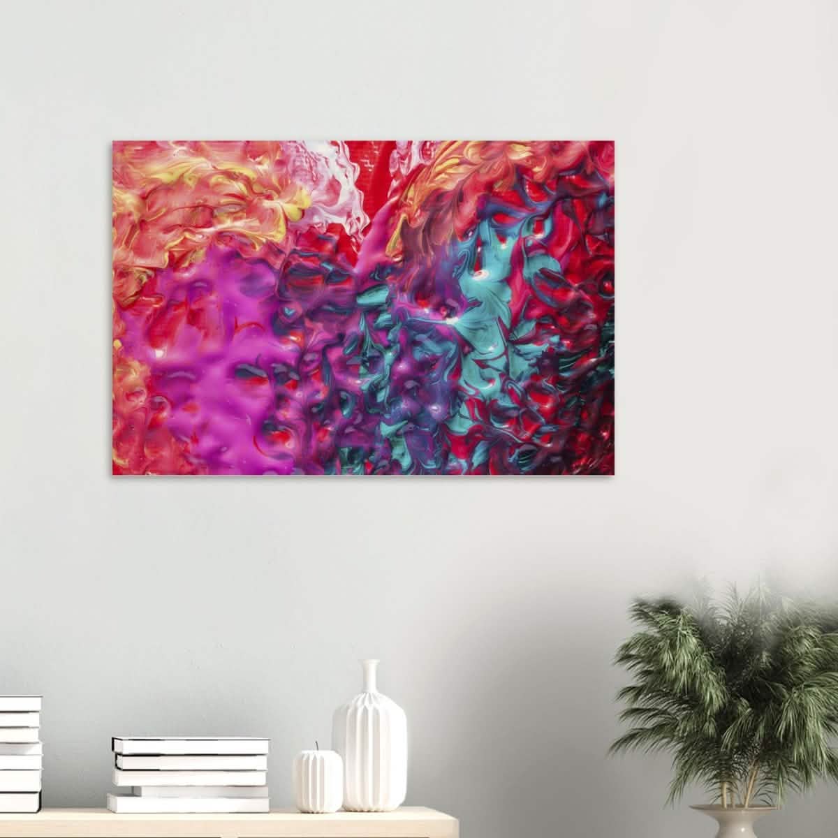 Da Vinci Abstract Wall Art | Designer's Pick - Wood Prints - 60x90 cm / 24x36″ - 20 mm