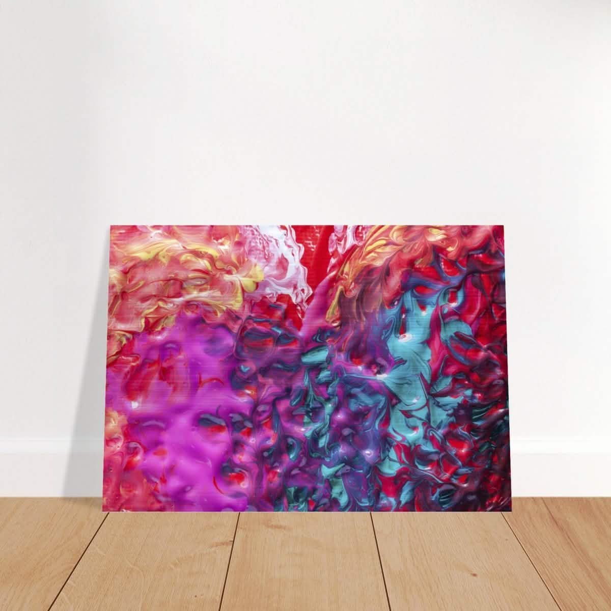 Da Vinci Abstract Wall Art | Designer's Pick - Brushed Aluminum Print - 70x100 cm / 28x40″ -