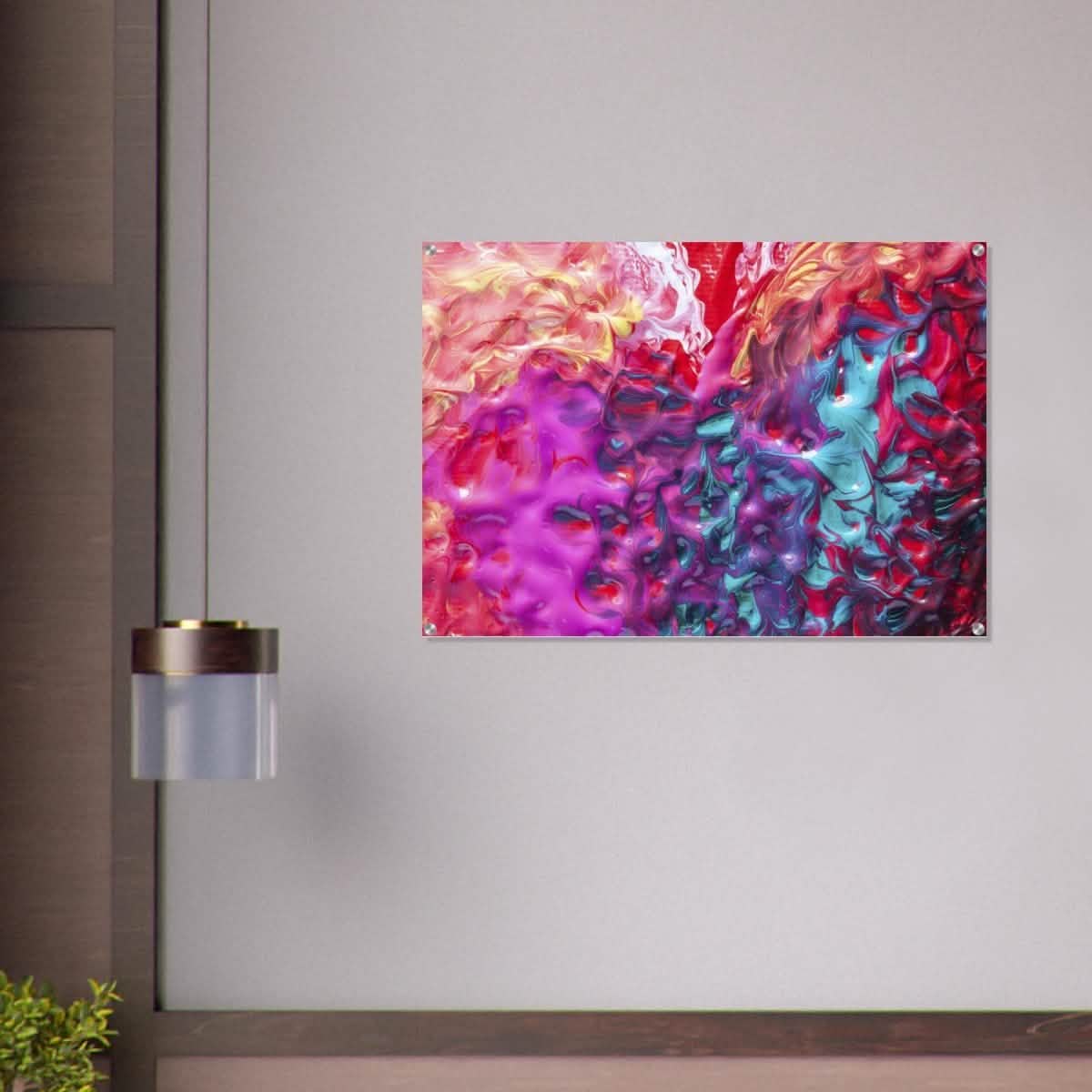 Da Vinci Abstract Wall Art | Designer's Pick - Acrylic Print - 70x100 cm / 28x40″ -