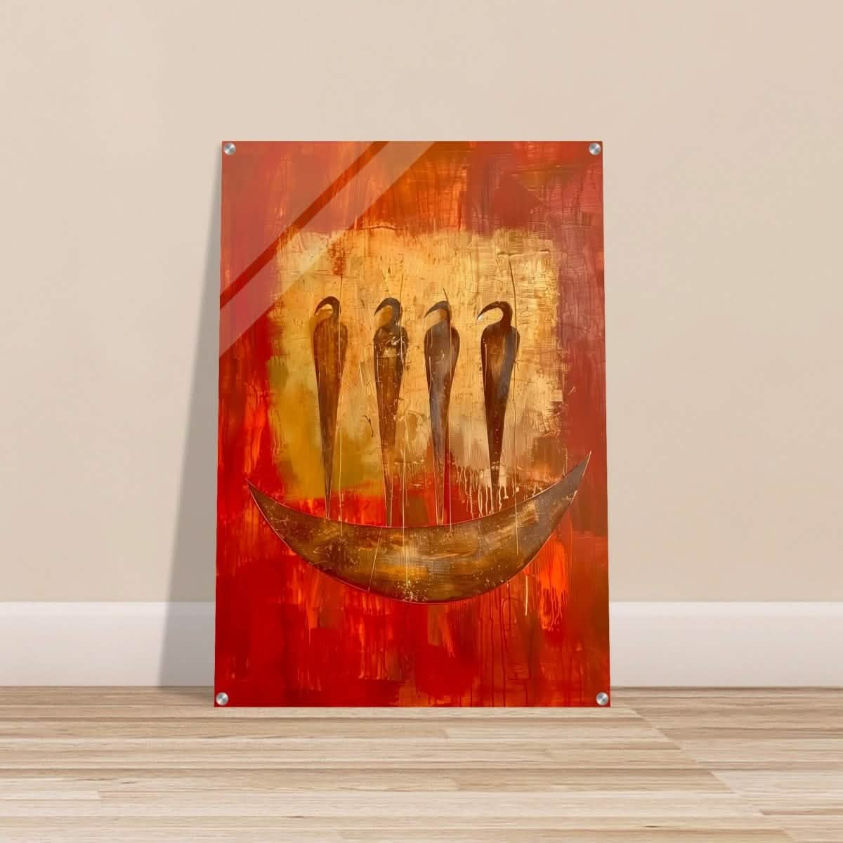 Da Vinci Abstract Wall art Print | Ancient Africa - Acrylic Print - 70x100 cm / 28x40″ -