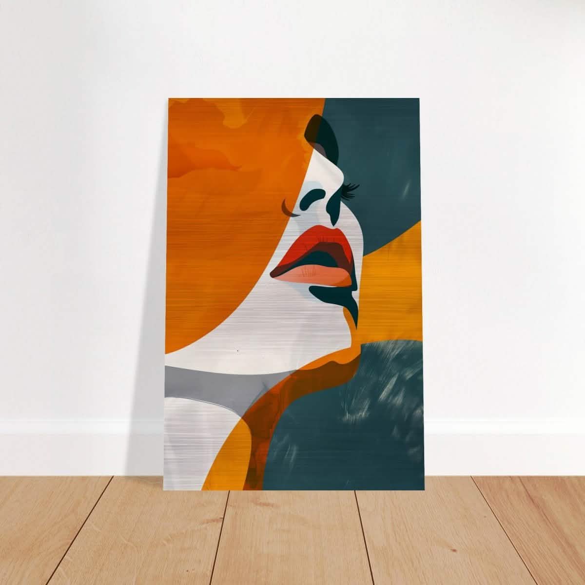 Da Vinci Abstract Wall art Print | Eclectic Expressions - Brushed Aluminum Print - 50x75 cm / 20x30″ -