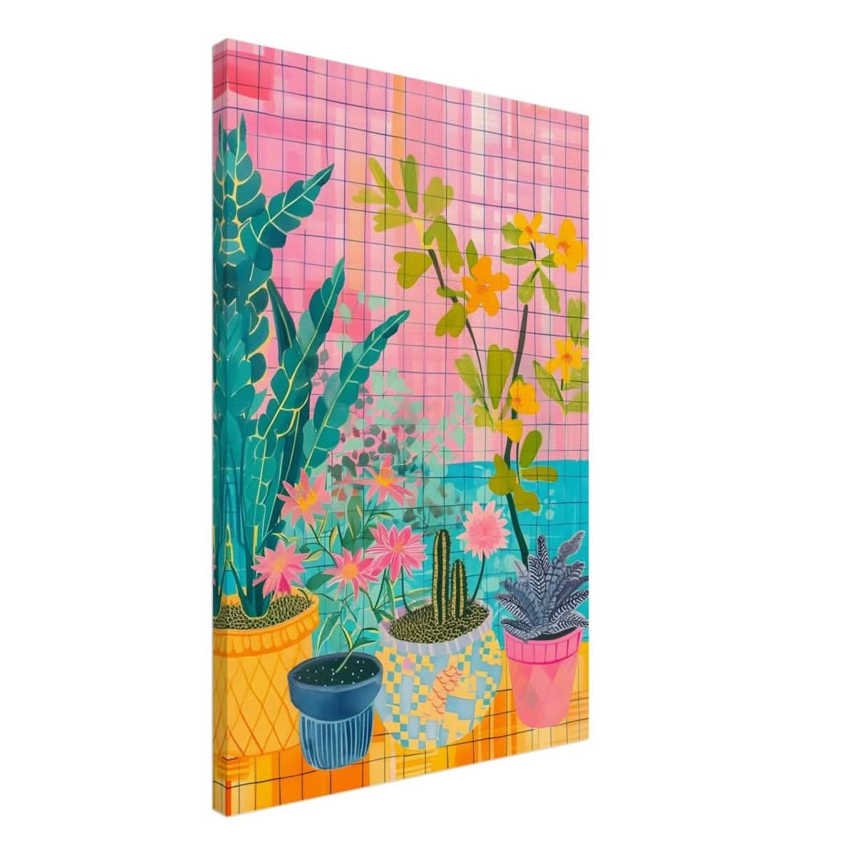 Da Vinci Abstract wall art Print | Floral - Canvas - 50x75 cm / 20x30″ -