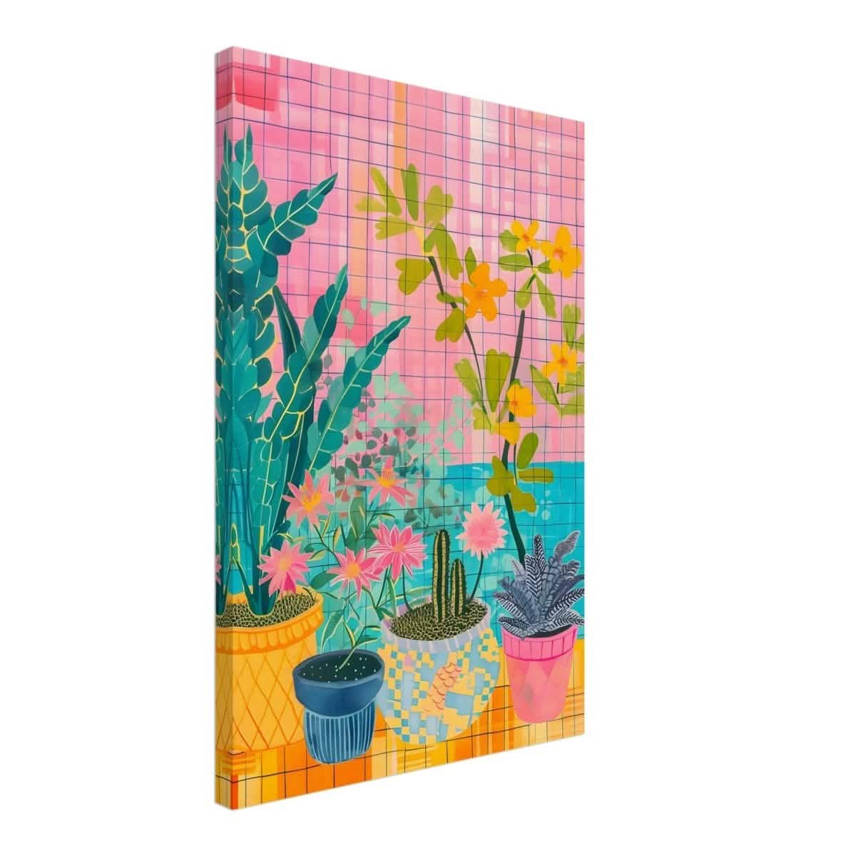 Da Vinci Abstract wall art Print | Floral - Canvas - 40x60 cm / 16x24″ -