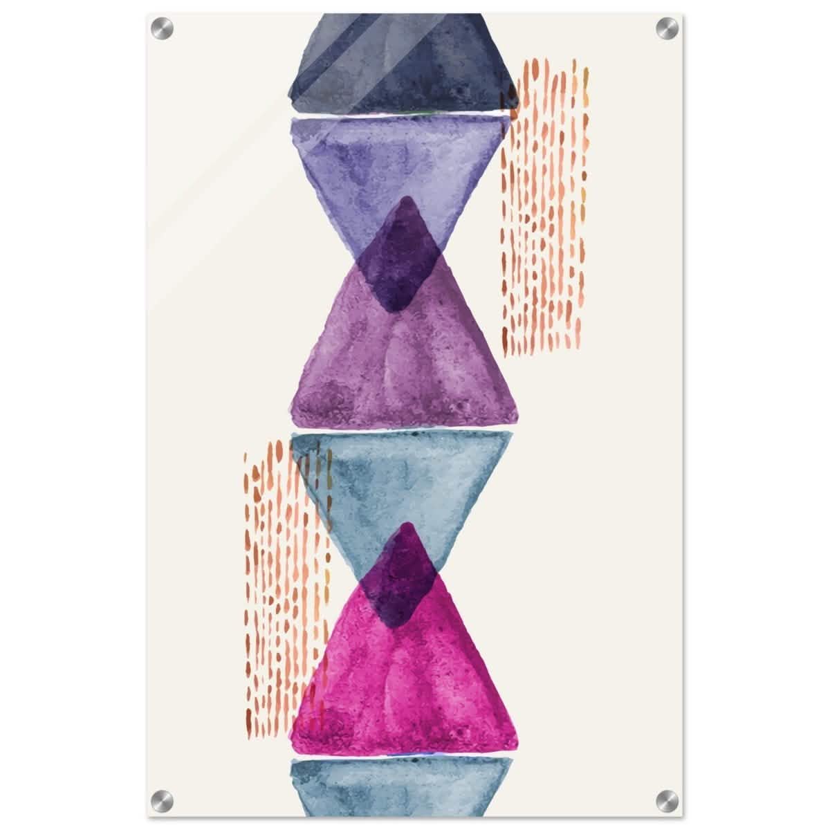 Da Vinci Abstract Wall art Print - Acrylic Print - 50x75 cm / 20x30″ -