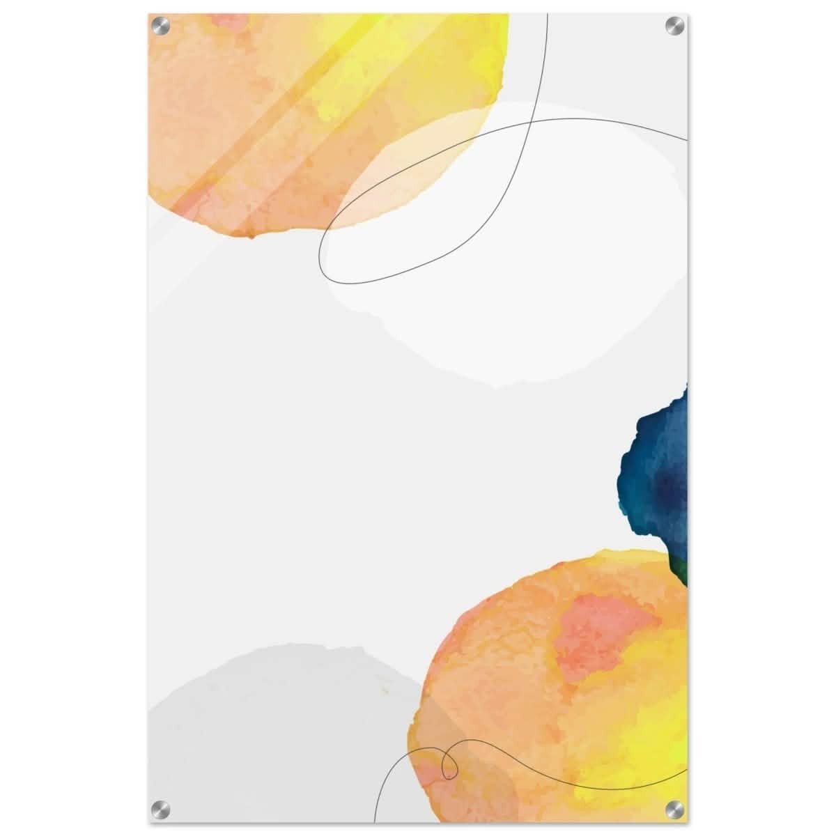 Da Vinci Abstract Wall art Print - Acrylic Print - 60x90 cm / 24x36″ -