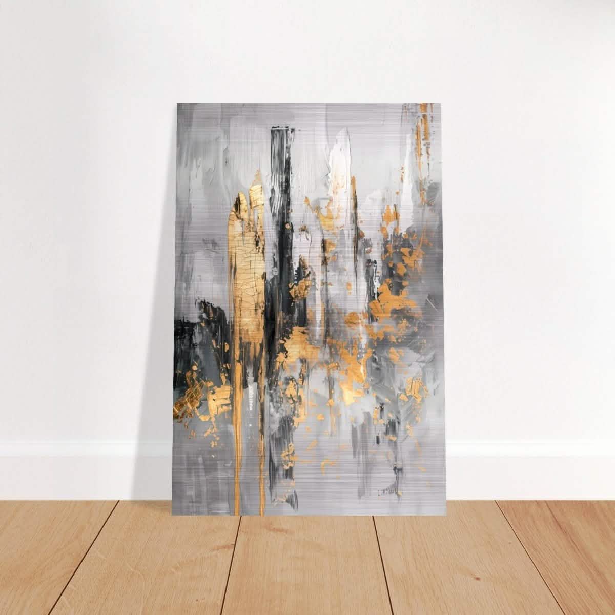 Da Vinci Abstract Wall art Print - Brushed Aluminum Print - 30x45 cm / 12x18″ -