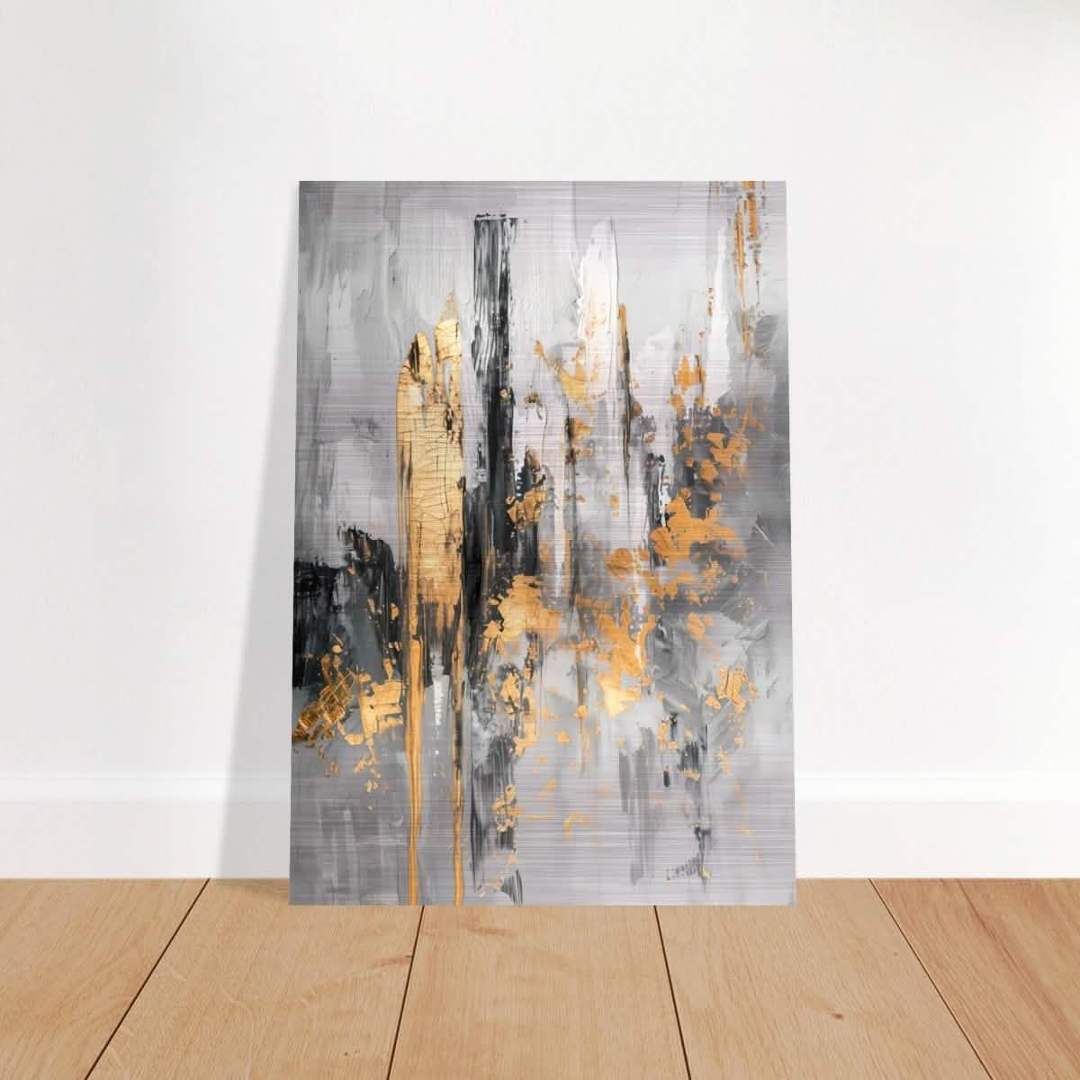 Da Vinci Abstract Wall art Print - Brushed Aluminum Print - 70x100 cm / 28x40″ -