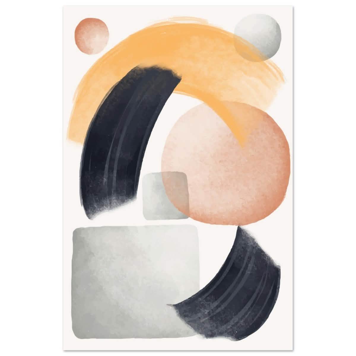 Da Vinci Abstract Wall art Print - Aluminum Print - 50x75 cm / 20x30″ -