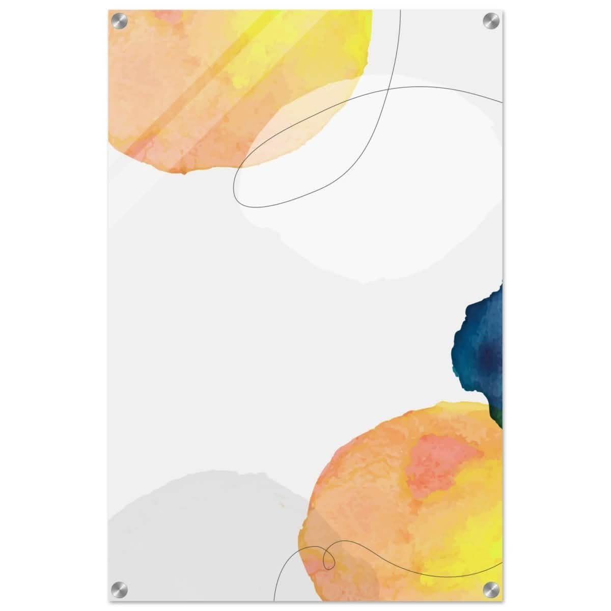 Da Vinci Abstract Wall art Print - Acrylic Print - 50x75 cm / 20x30″ -