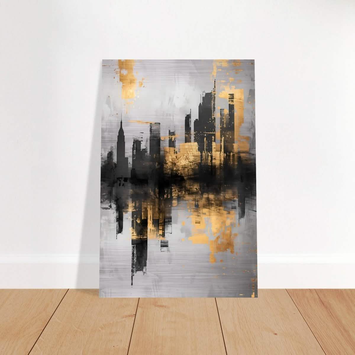 Da Vinci Abstract Wall art Print - Brushed Aluminum Print - 30x45 cm / 12x18″ -