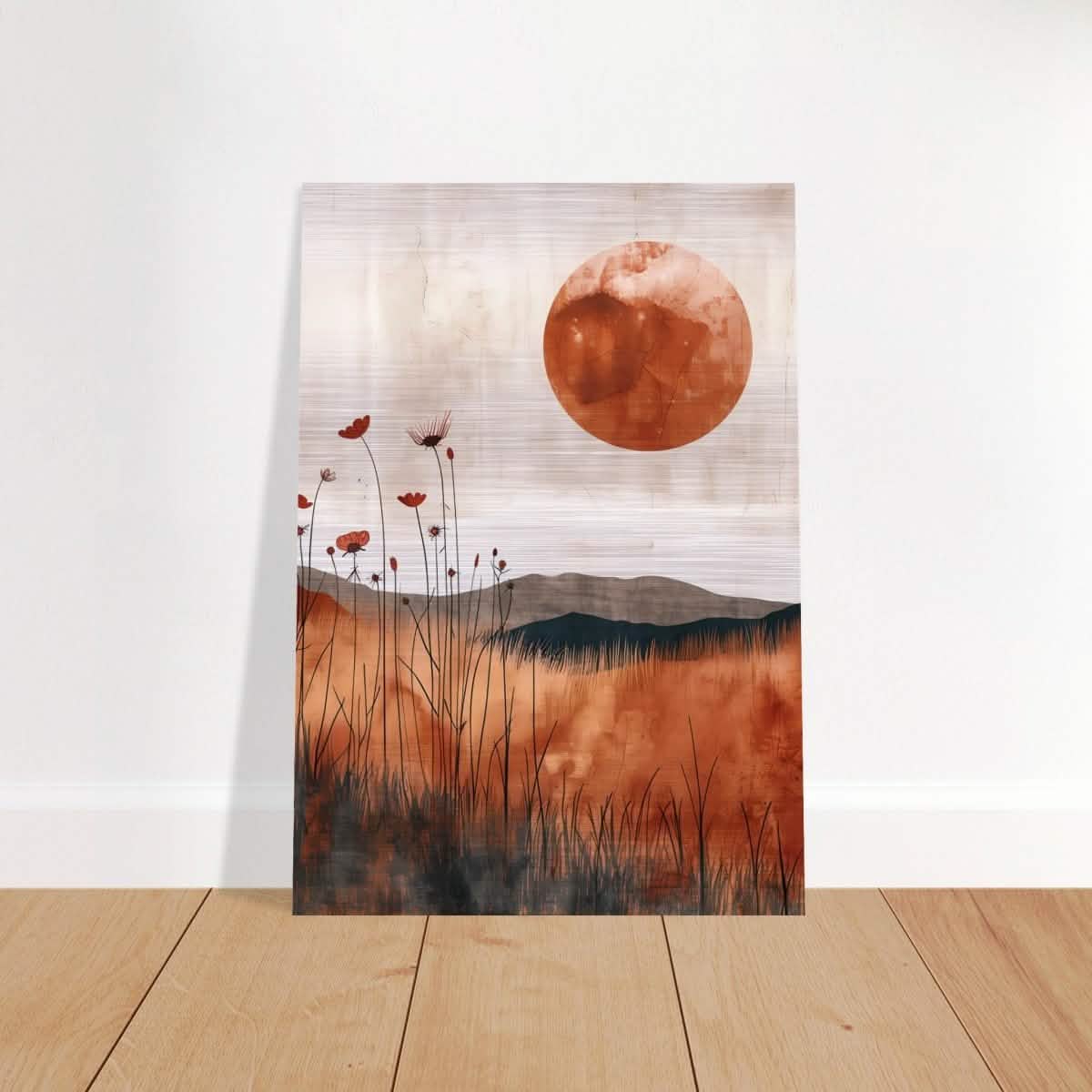 Da Vinci Abstract Wall art Print - Brushed Aluminum Print - 70x100 cm / 28x40″ -