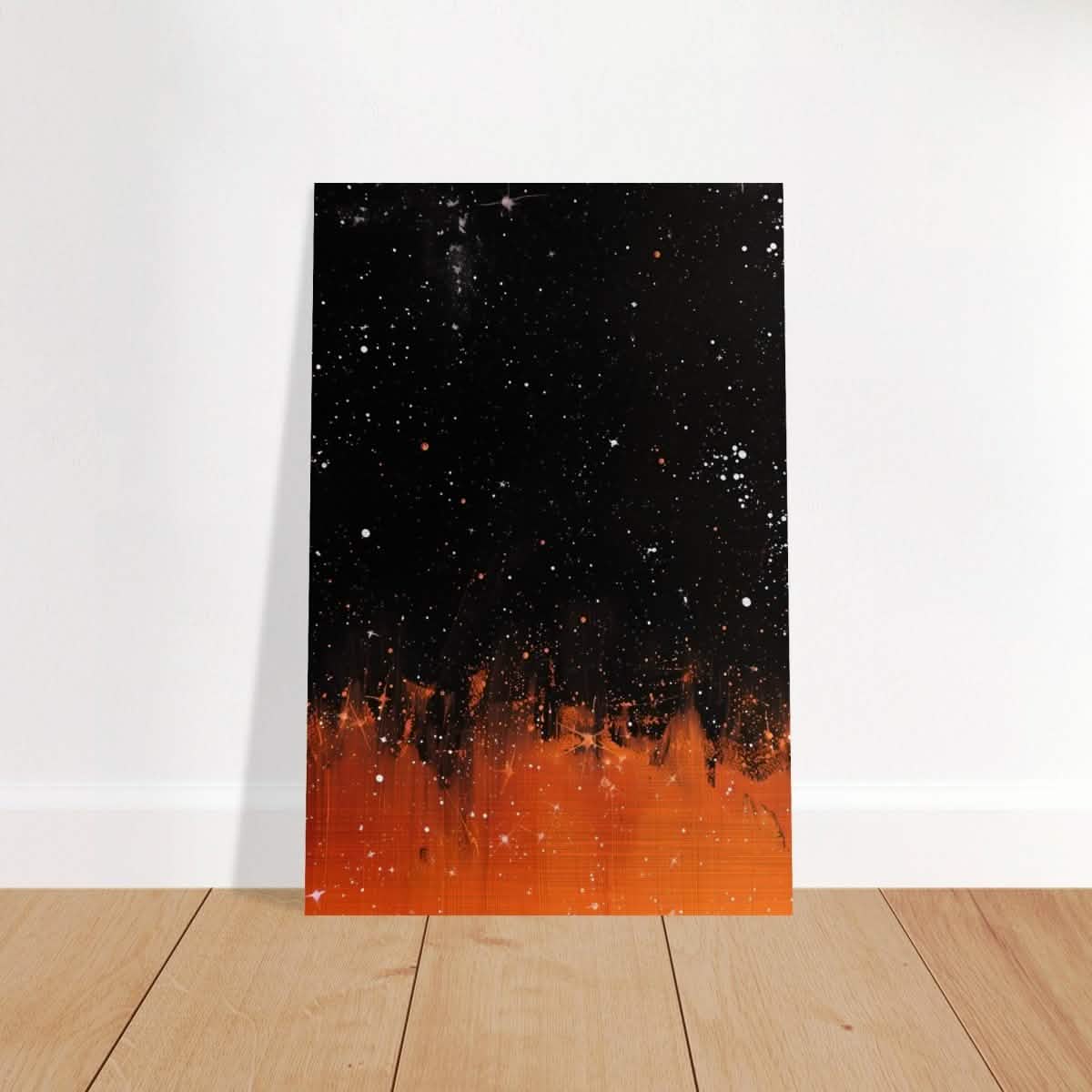 Da Vinci Abstract Wall art Print - Brushed Aluminum Print - 40x60 cm / 16x24″ -