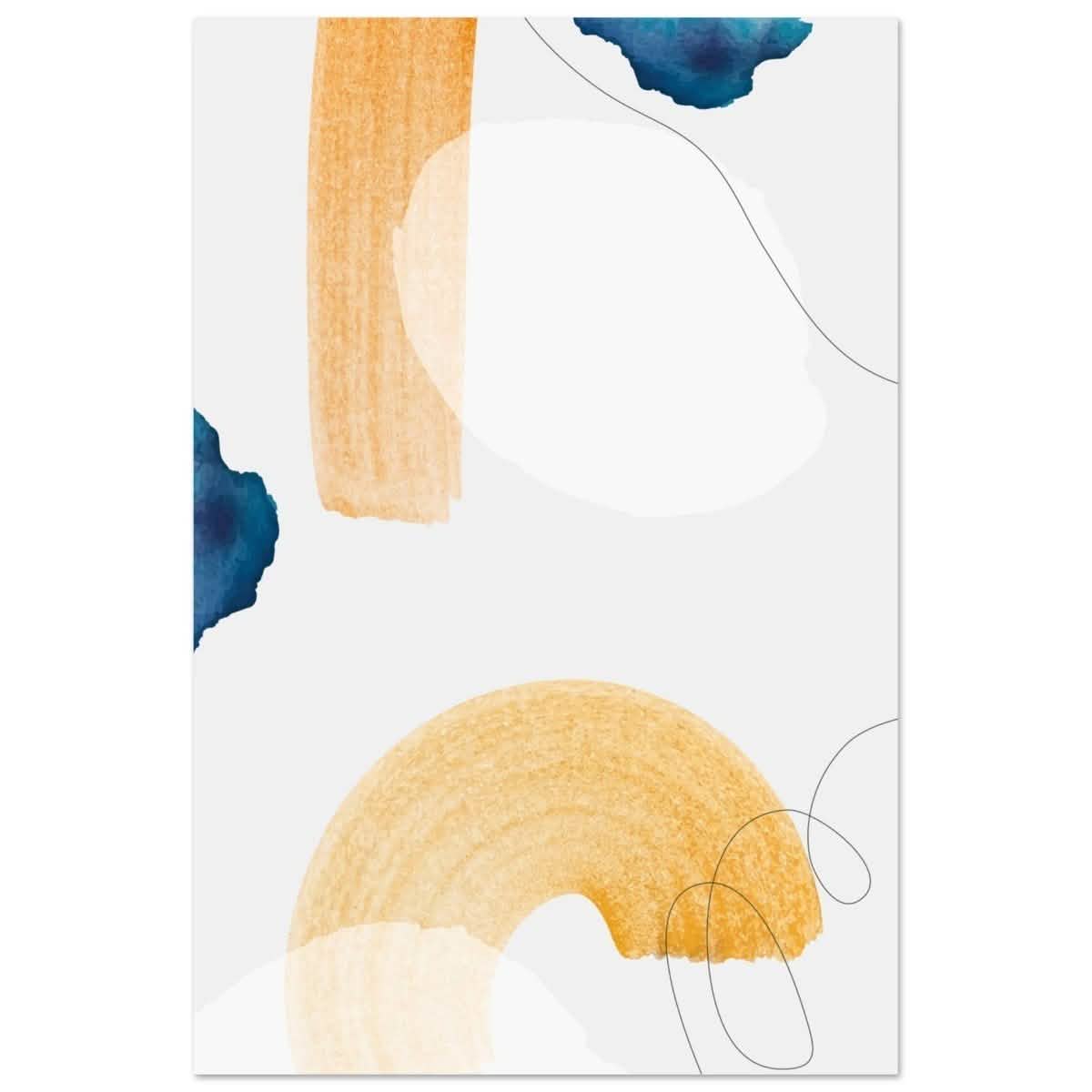 Da Vinci Abstract Wall art Print - Aluminum Print - 40x60 cm / 16x24″ -