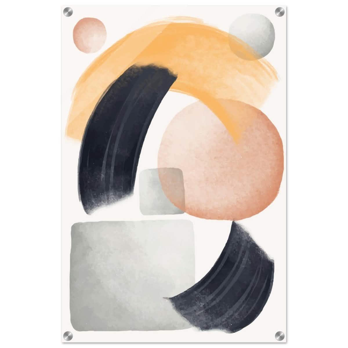 Da Vinci Abstract Wall art Print - Acrylic Print - 50x75 cm / 20x30″ -