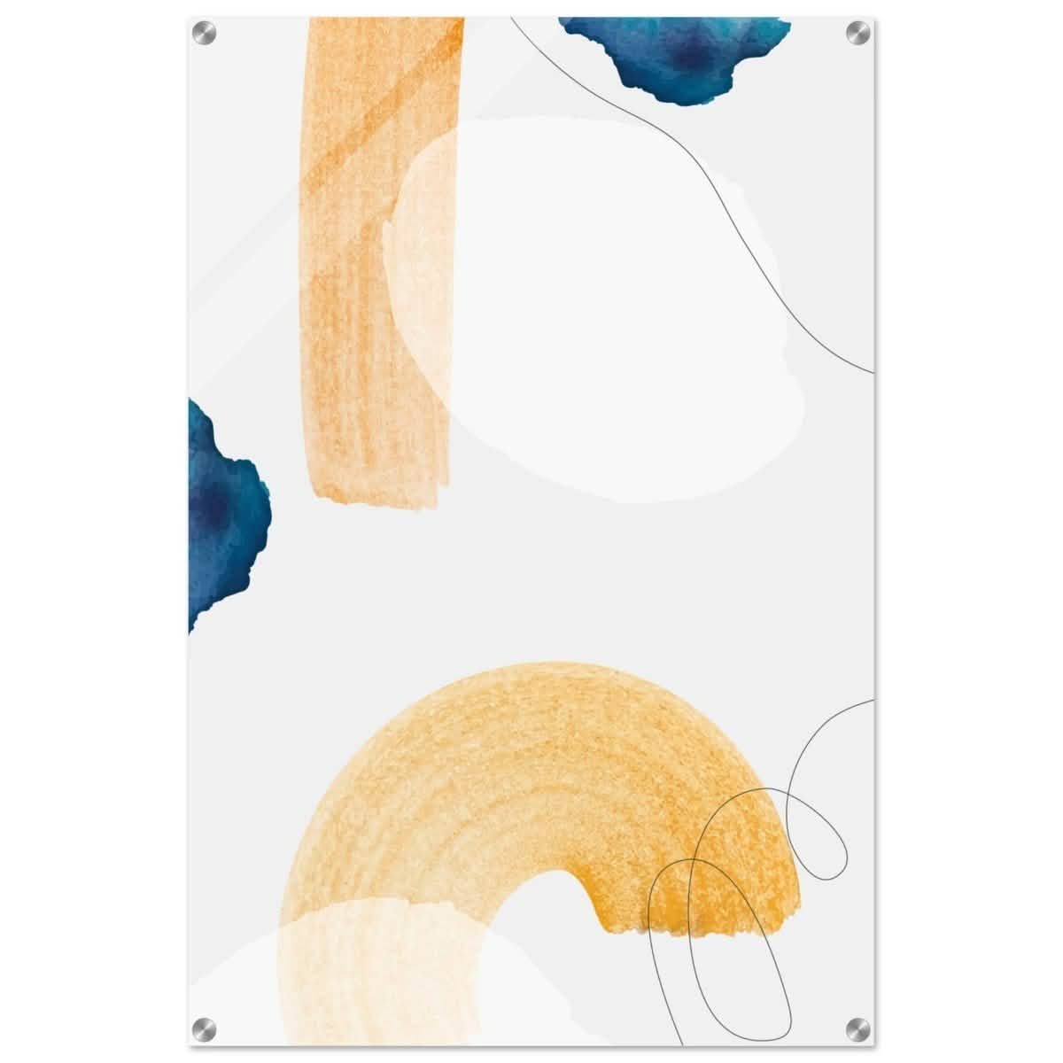 Da Vinci Abstract Wall art Print - Acrylic Print - 60x90 cm / 24x36″ -