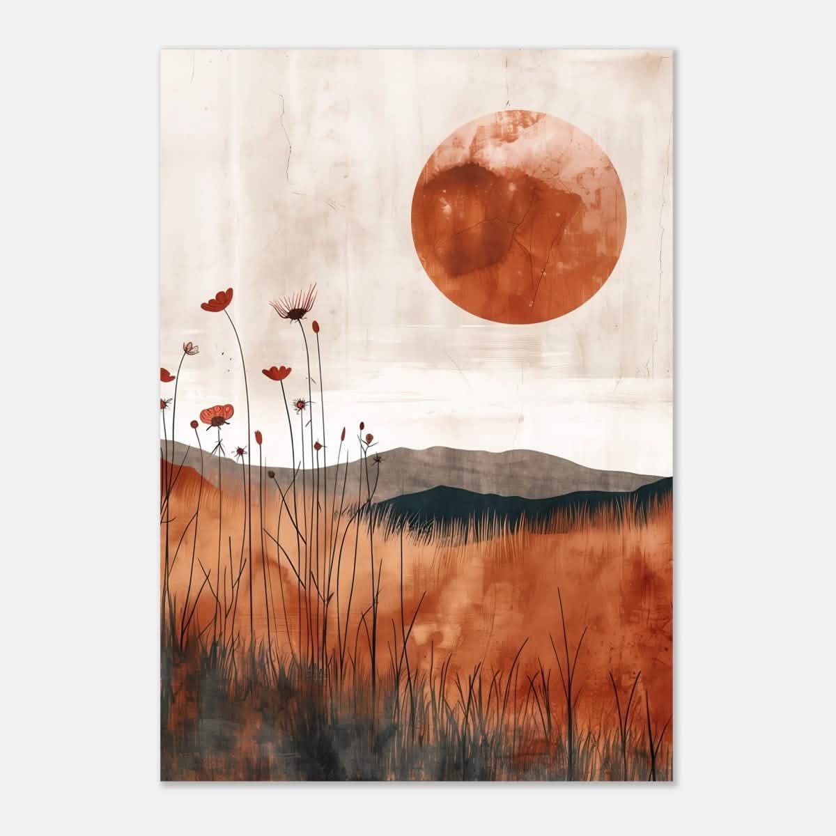 Da Vinci Abstract Wall art Print - Aluminum Print - 70x100 cm / 28x40″ -