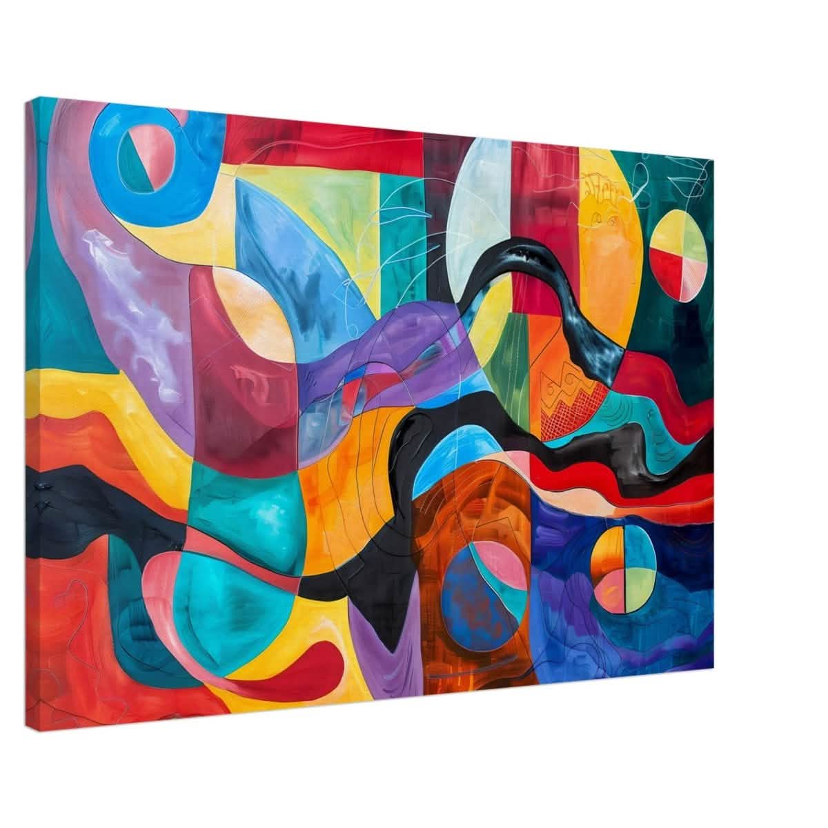 Da Vinci Abstract Wall Art - Canvas - 60x90 cm / 24x36″ - Slim