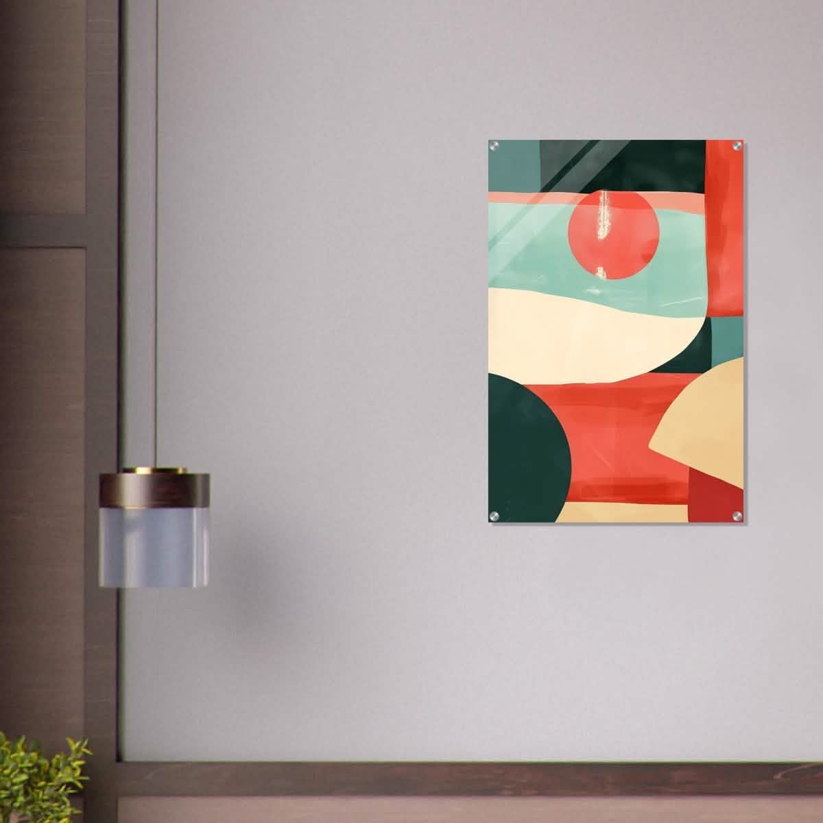 Da Vinci Abstract Wall art - Acrylic Print - 60x90 cm / 24x36″ -