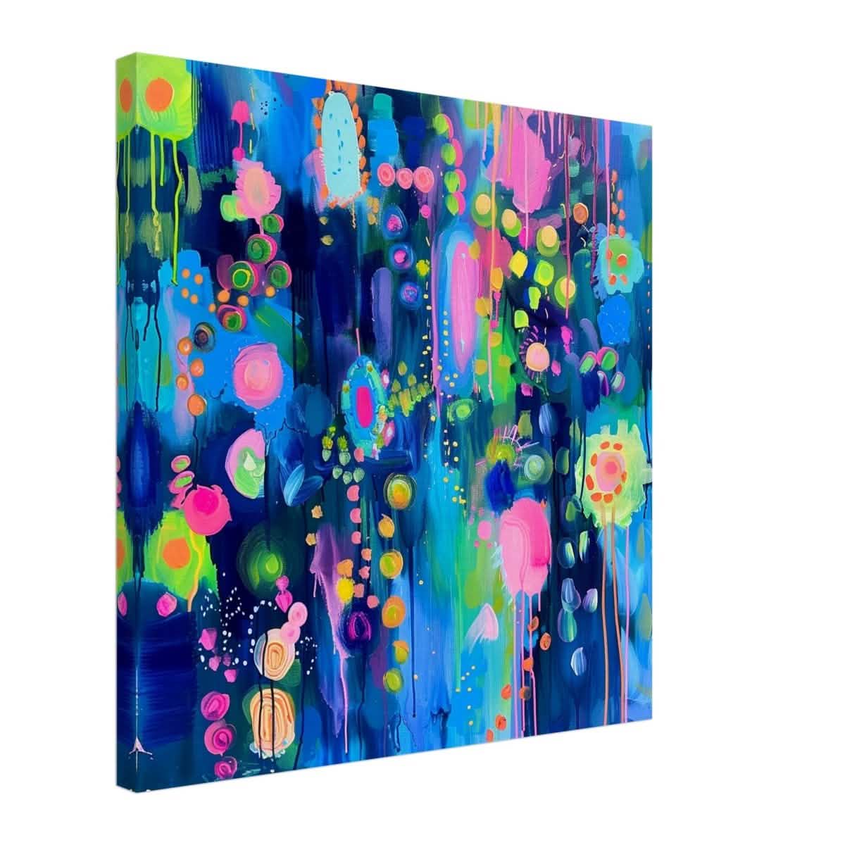 Da Vinci Abstract Wall Art - Canvas - 60x60 cm / 24x24″ - Thick