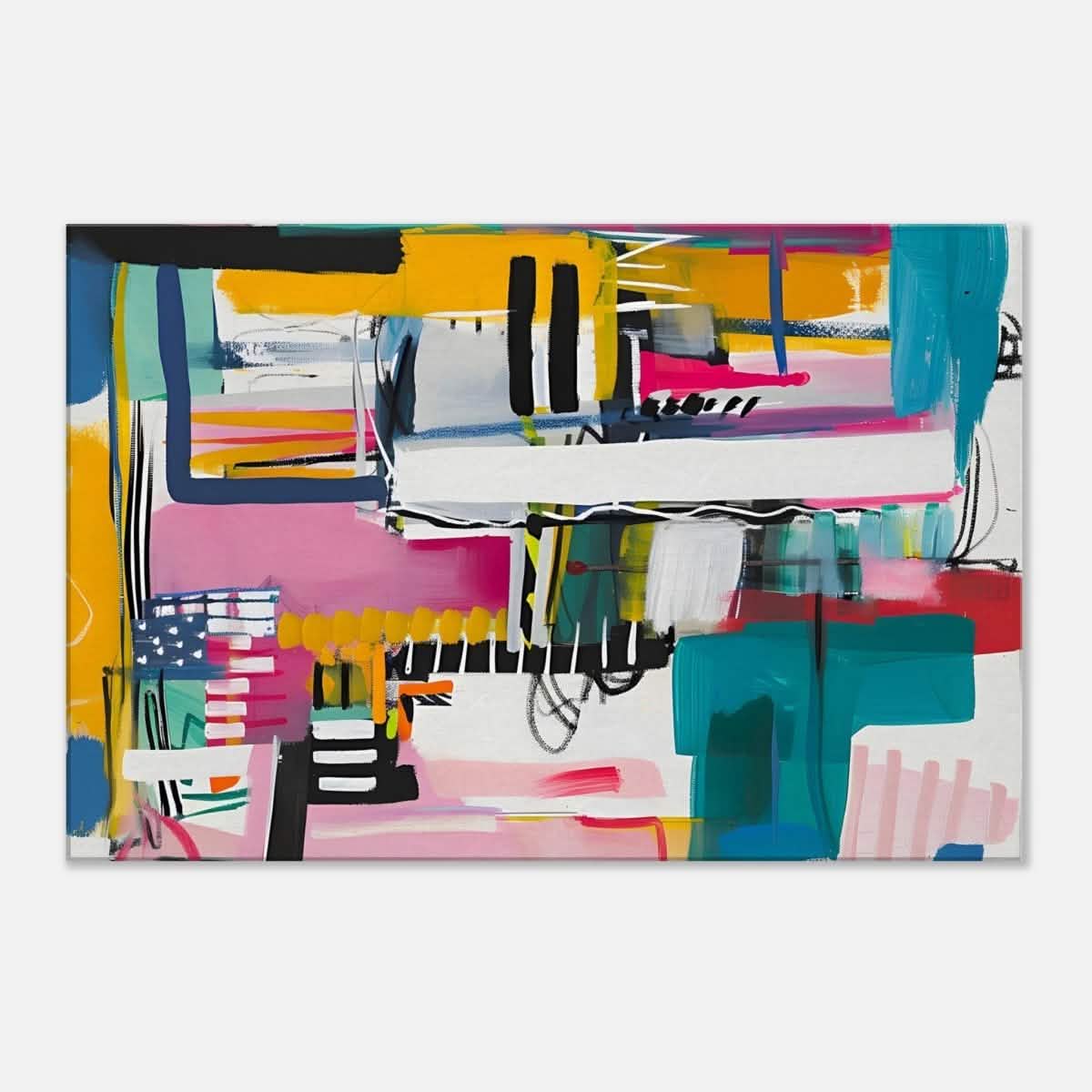 Da Vinci Abstract Wall Art - Canvas - 60x90 cm / 24x36″ - Thick