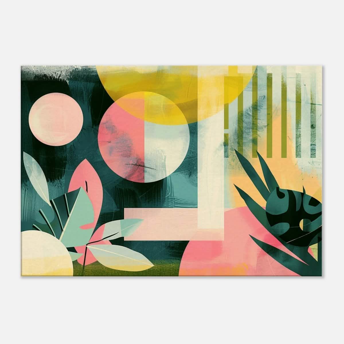 Da Vinci Abstract Wall Art - Canvas - 70x100 cm / 28x40″ - Thick