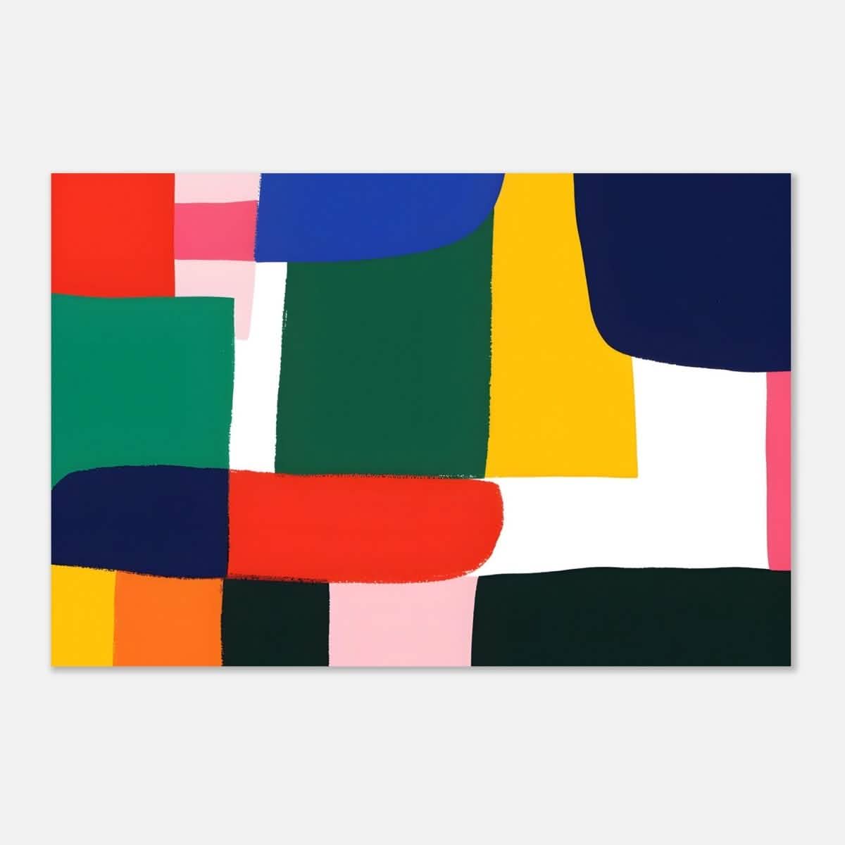 Da Vinci Abstract Wall Art - Aluminum Print - 30x45 cm / 12x18″ -