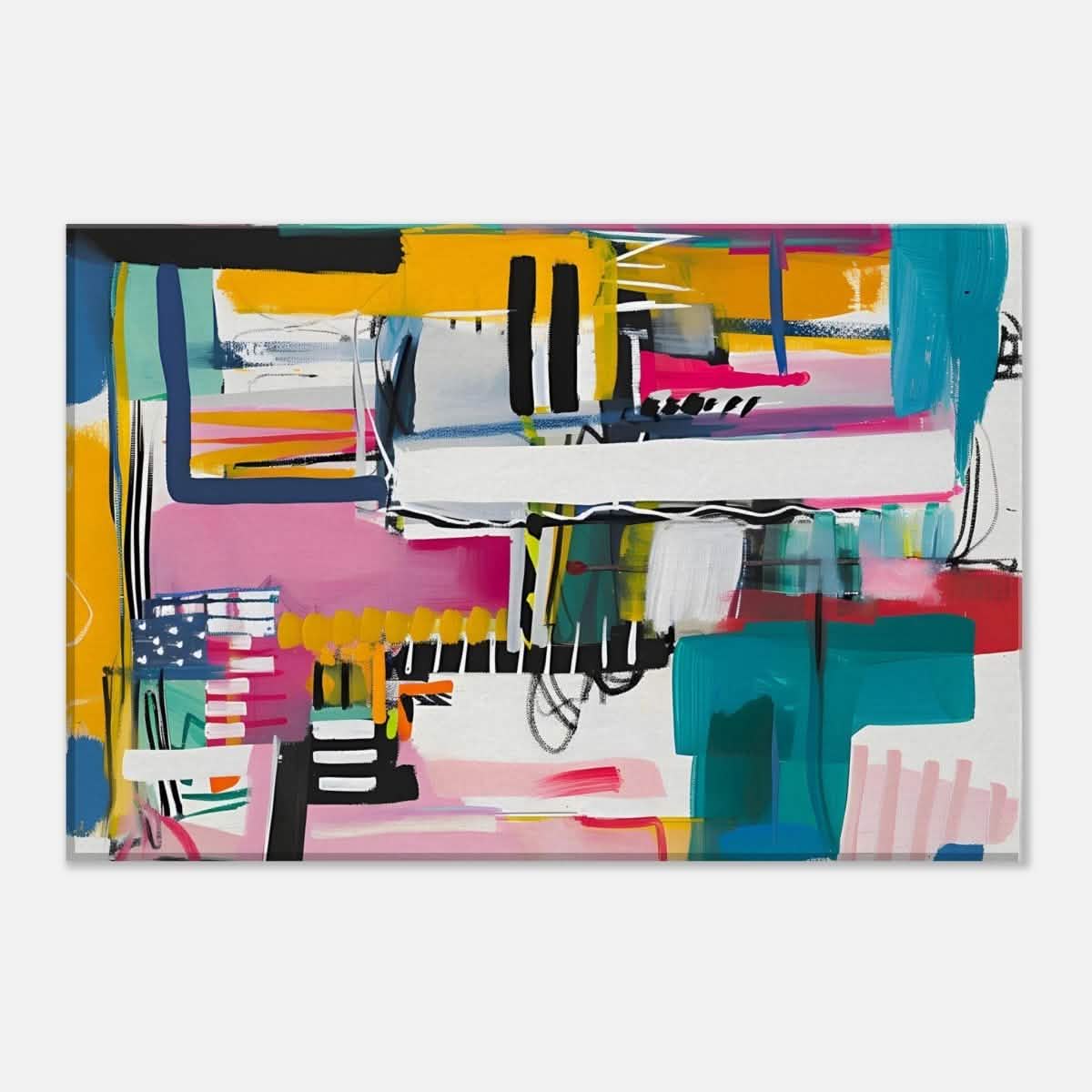 Da Vinci Abstract Wall Art - Canvas - 30x45 cm / 12x18″ - Thick