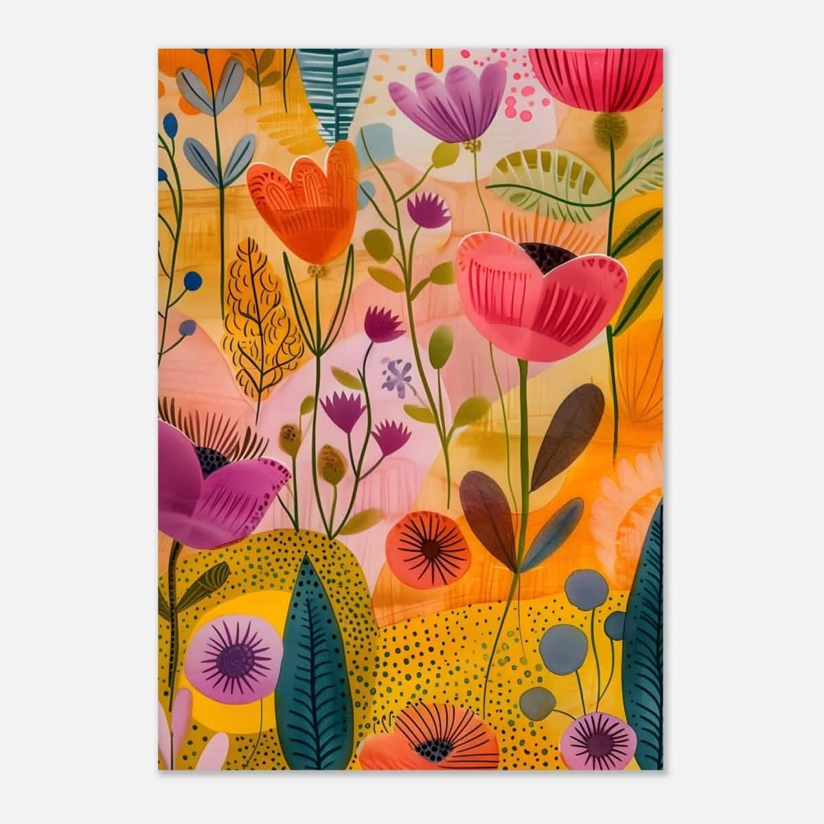 Da Vinci Abstract Wall Art - Aluminum Print - 70x100 cm / 28x40″ -