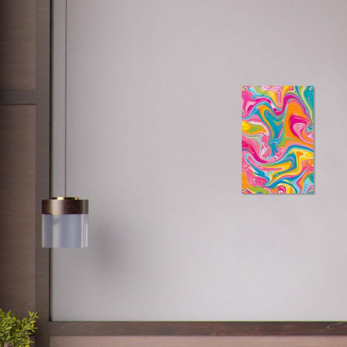 Da Vinci Abstract Wall art - Acrylic Print - 40x60 cm / 16x24″ -