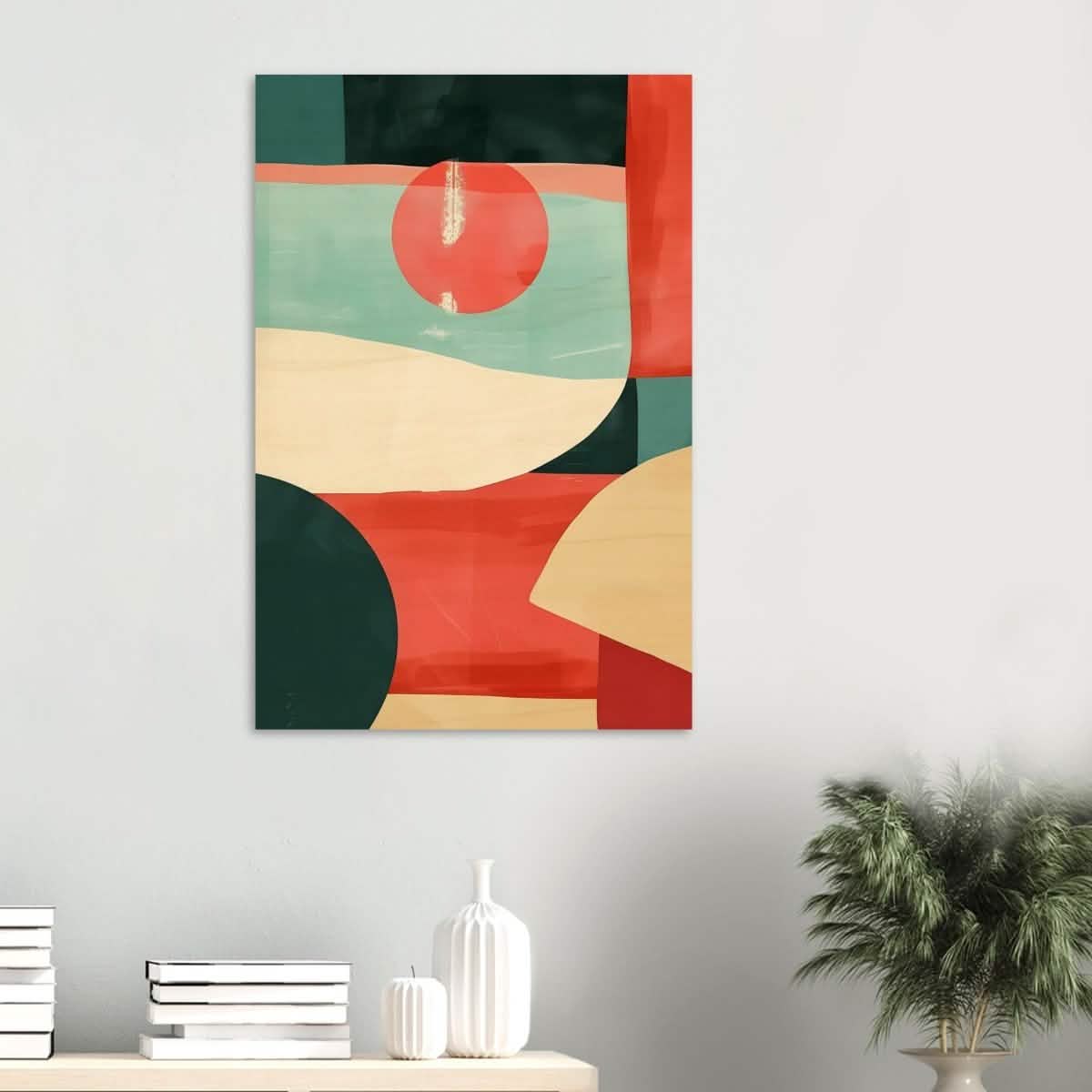 Da Vinci Abstract Wall art - Wood Prints - 60x90 cm / 24x36″ - 10 mm