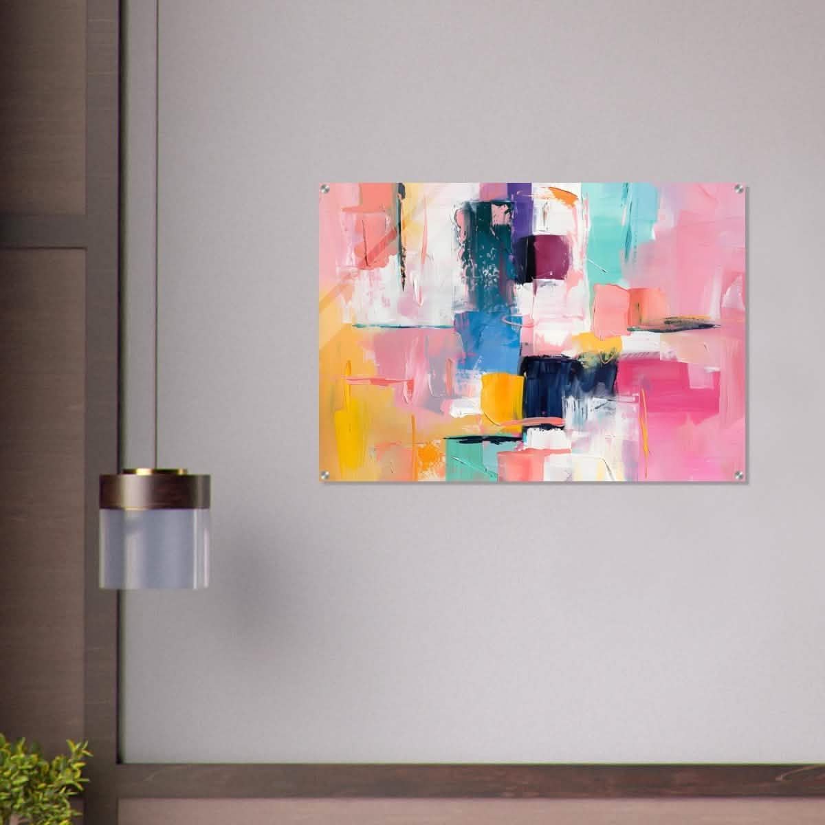 Da Vinci Abstract Wall art - Acrylic Print - 70x100 cm / 28x40″ -