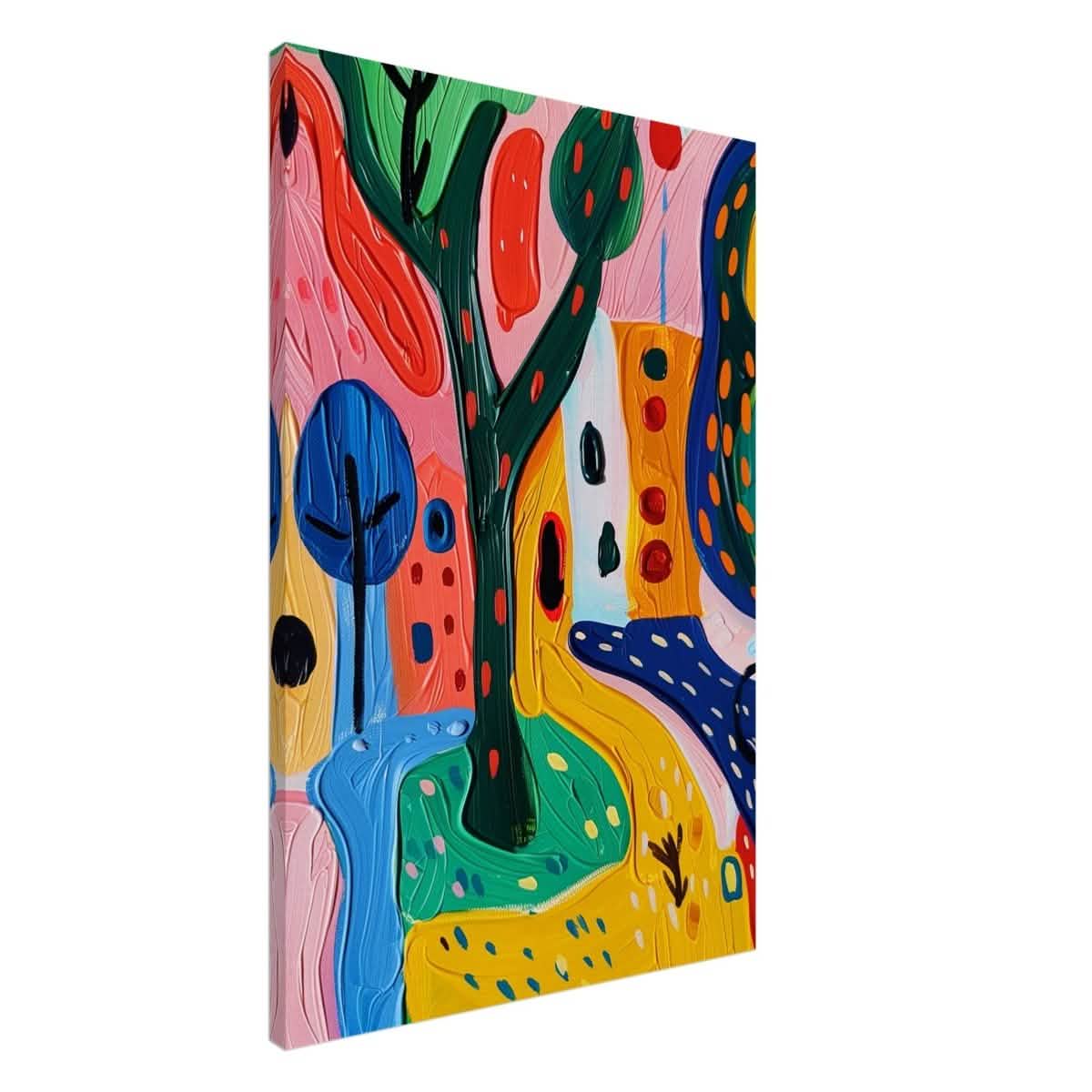 Da Vinci Abstract Wall art - Canvas - 60x90 cm / 24x36″ - Slim