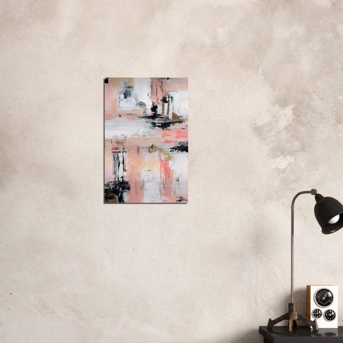 Da Vinci Abstract Wall art - Brushed Aluminum Print - 40x60 cm / 16x24″ -