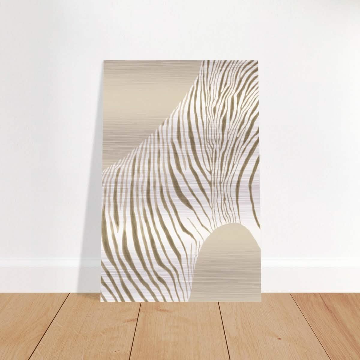 Da Vinci Abstract Wall art - Brushed Aluminum Print - 50x75 cm / 20x30″ -