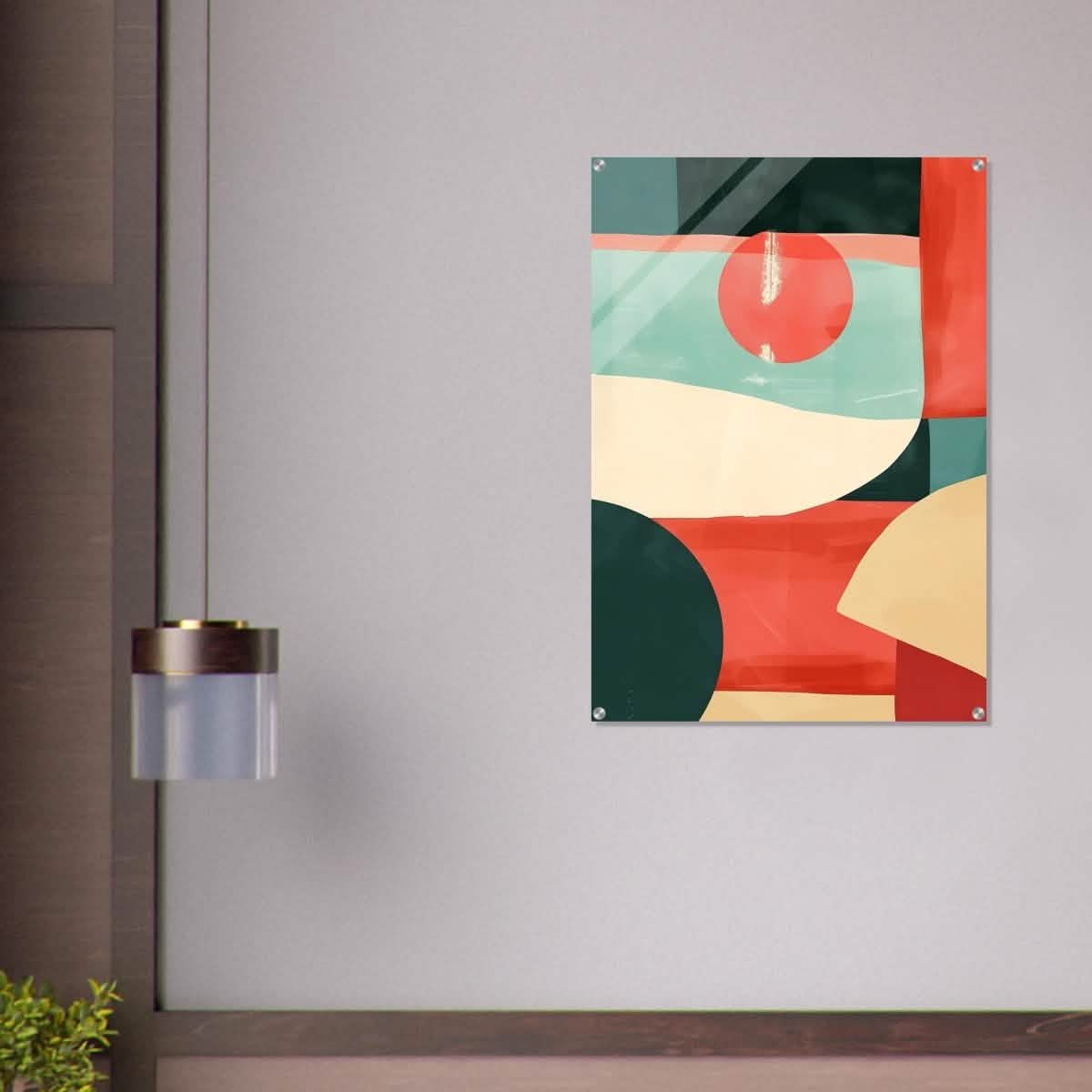 Da Vinci Abstract Wall art - Acrylic Print - 70x100 cm / 28x40″ -