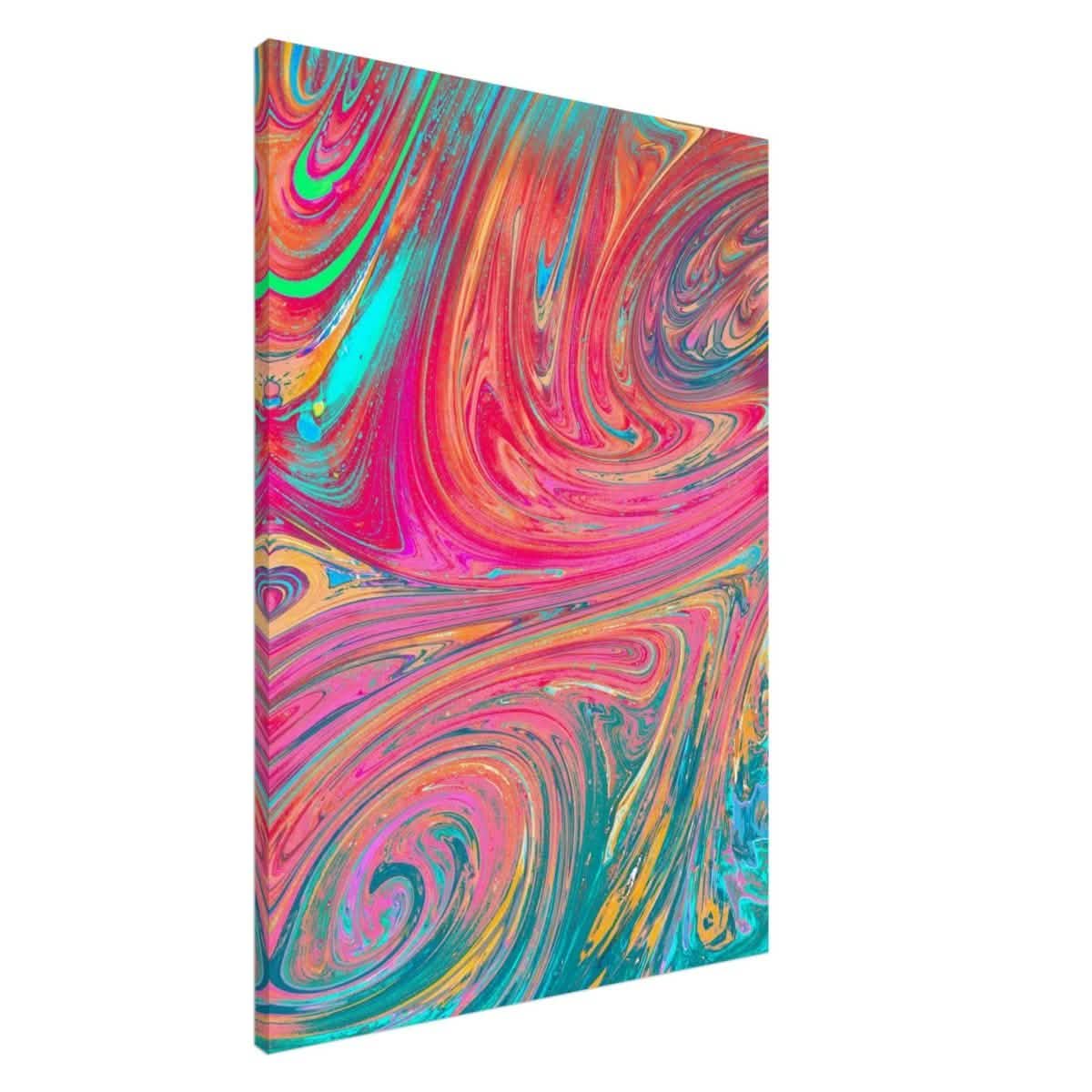 Da Vinci Abstract Wall Art - Canvas - 70x100 cm / 28x40″ - Slim