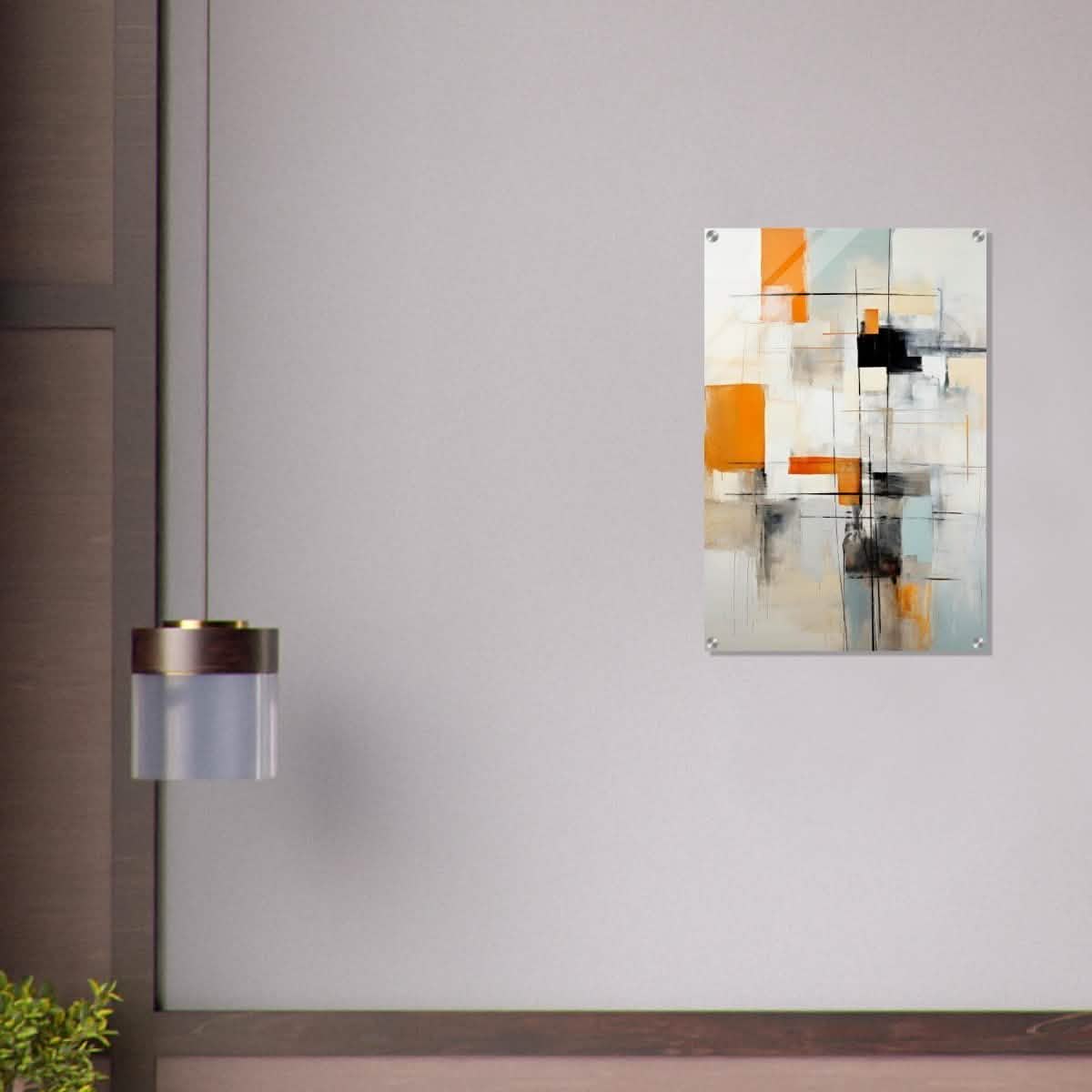 Da Vinci Abstract Wall Art - Acrylic Print - 50x75 cm / 20x30″ -