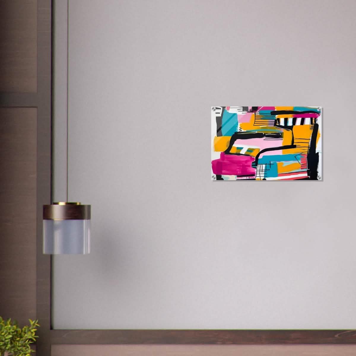 Da Vinci Abstract Wall Art - Acrylic Print - 40x60 cm / 16x24″ -