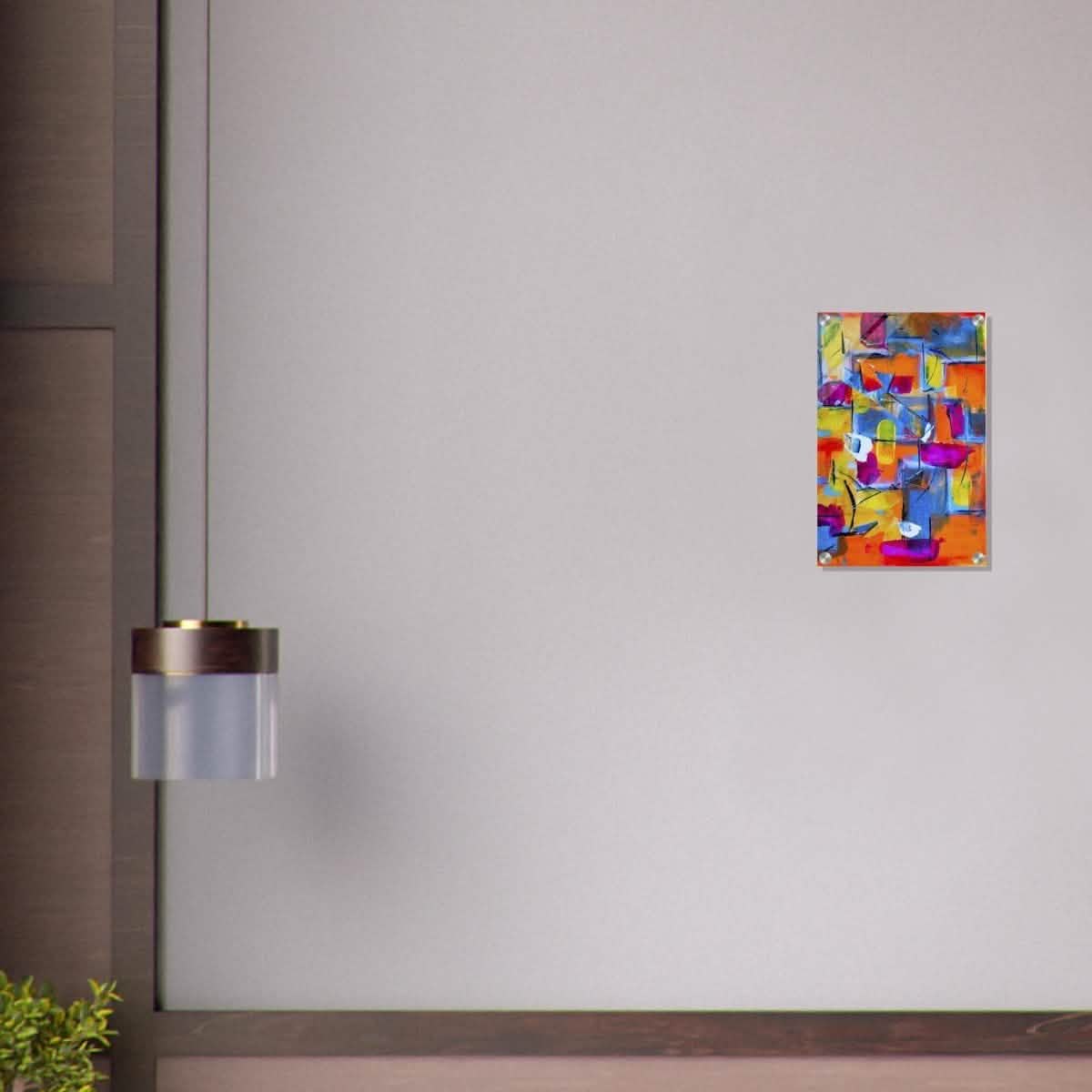 Da Vinci Abstract Wall Art - Acrylic Print - 30x45 cm / 12x18″ -