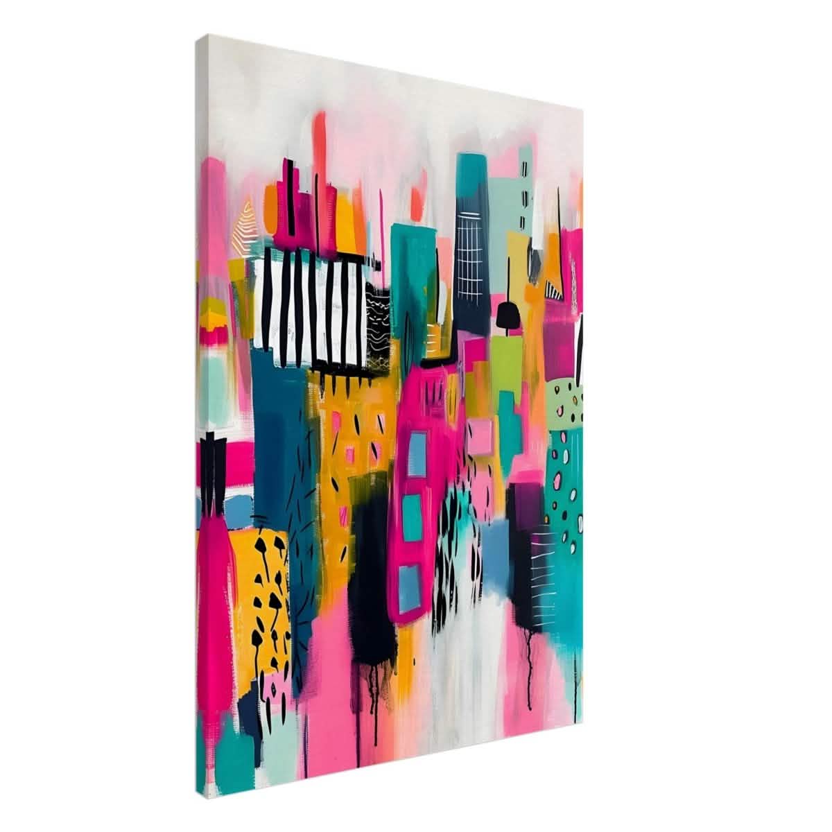 Da Vinci Abstract Wall Art - Canvas - 70x100 cm / 28x40″ - Thick