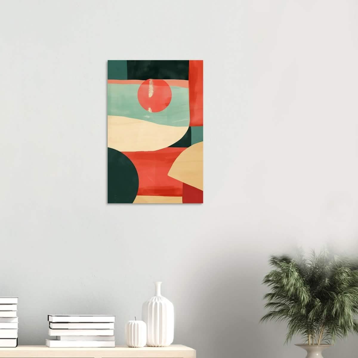 Da Vinci Abstract Wall art - Wood Prints - 40x60 cm / 16x24″ - 20 mm