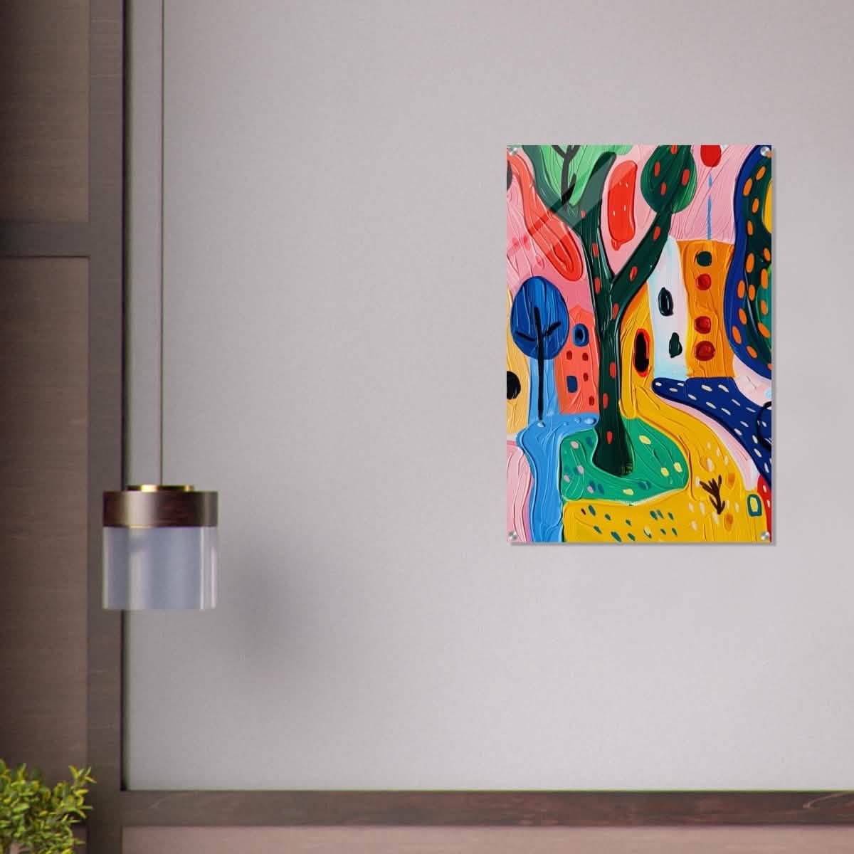 Da Vinci Abstract Wall art - Acrylic Print - 60x90 cm / 24x36″ -