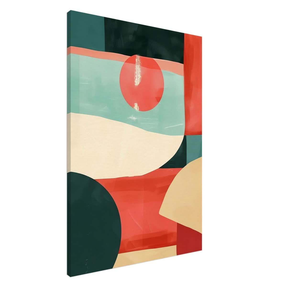 Da Vinci Abstract Wall art - Canvas - 70x100 cm / 28x40″ - Slim